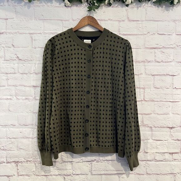 People Tree Women's Marley Cardigan‎ Sweater Size UK 16 US 12 Soft Cotton - Picture 1 of 9